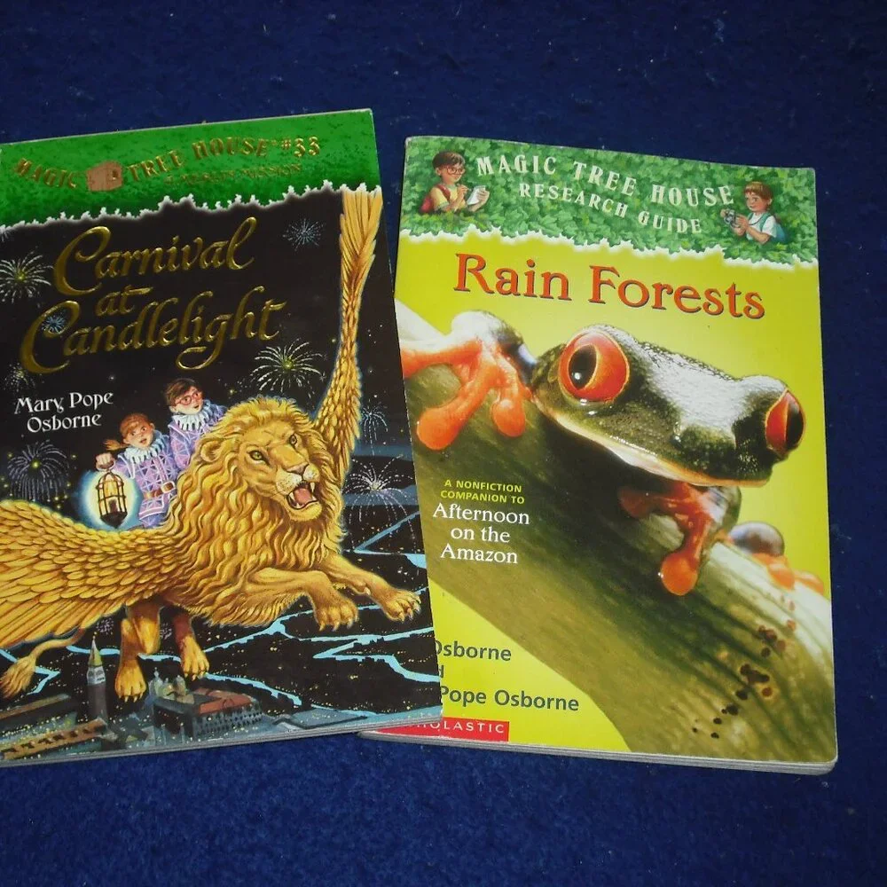 Magic Tree House : Carnival at Candlelight + Rain Forest by Mary Pope Osborne